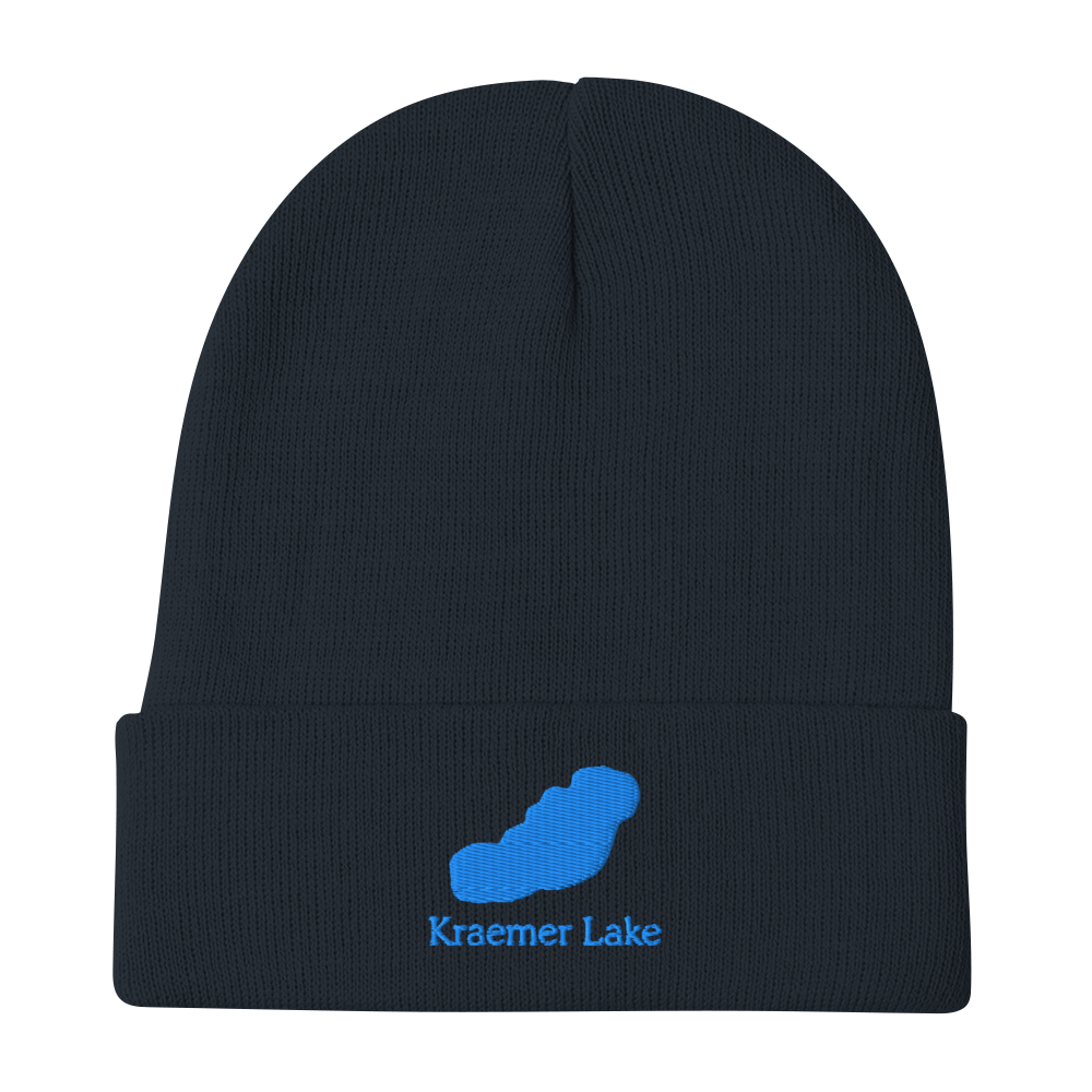 Kraemer Lake Embroidered Beanie Hat