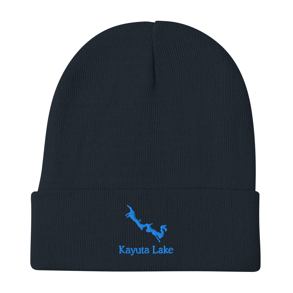 Kayuta Lake Embroidered Beanie Hat