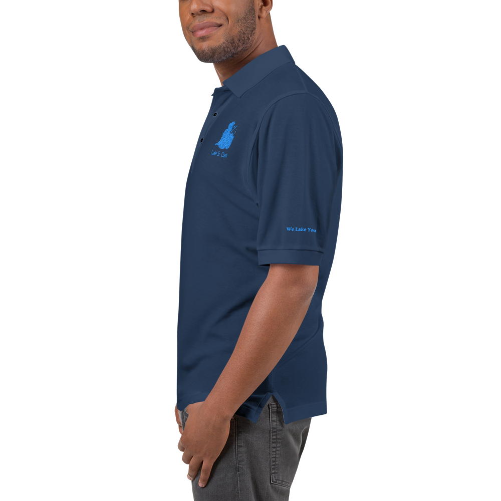 Lake St. Clair Men's Embroidered Polo