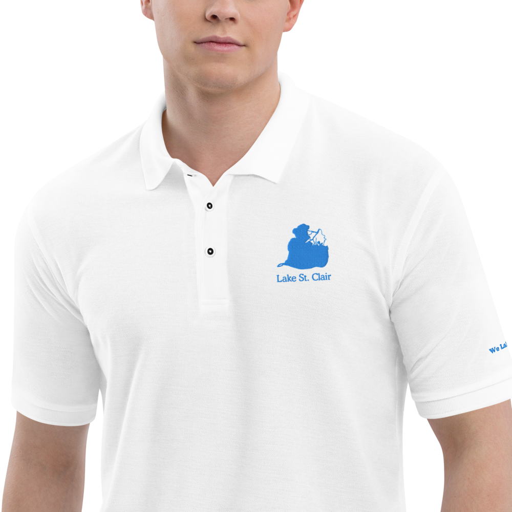 Lake St. Clair Men's Embroidered Polo