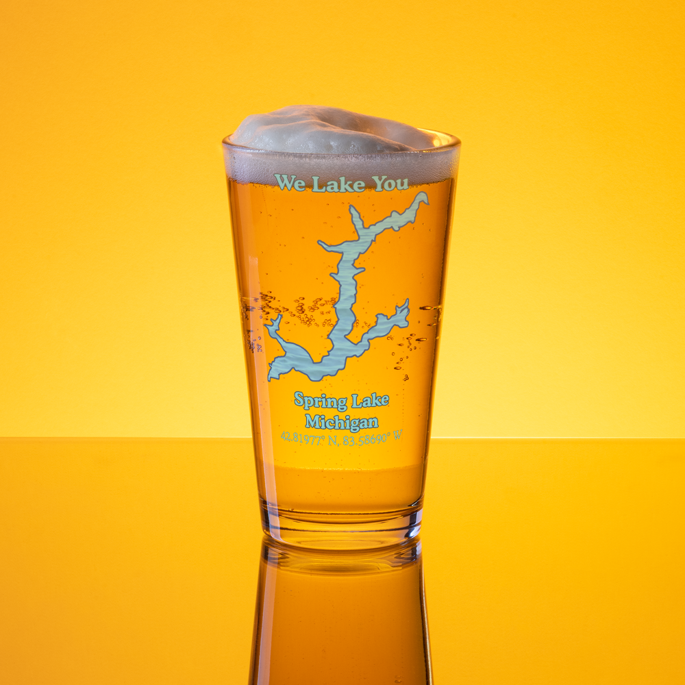 Spring Lake 16 oz Pint Glass