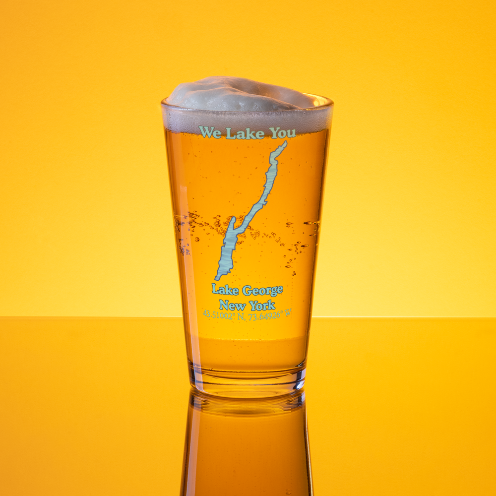 Lake George 16 oz Pint Glass