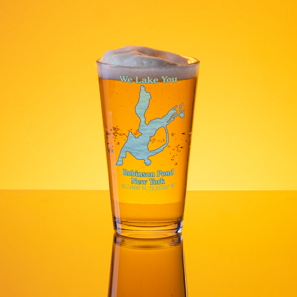 Robinson Pond 16 oz Pint Glass
