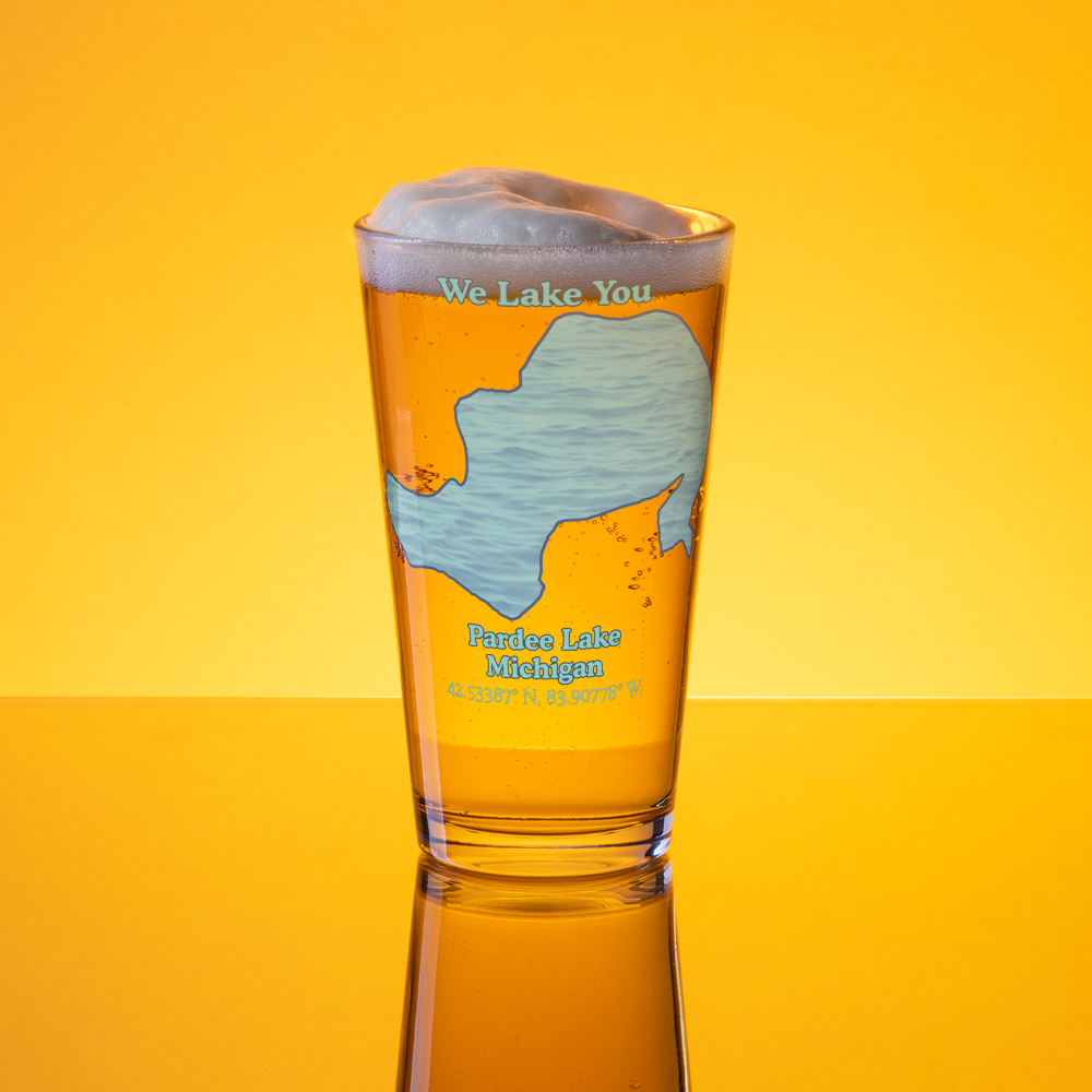 Pardee Lake 16 oz Pint Glass