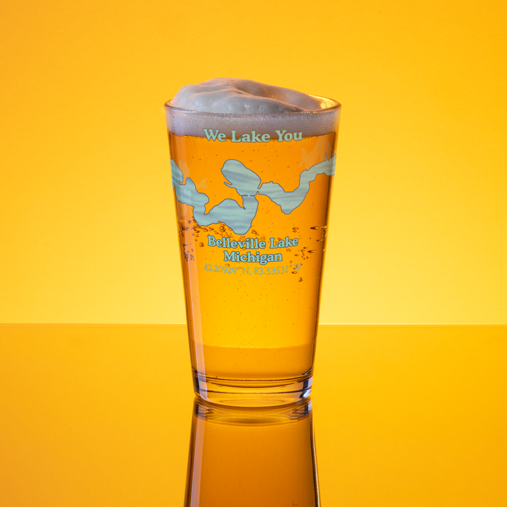 Belleville Lake 16 oz Pint Glass