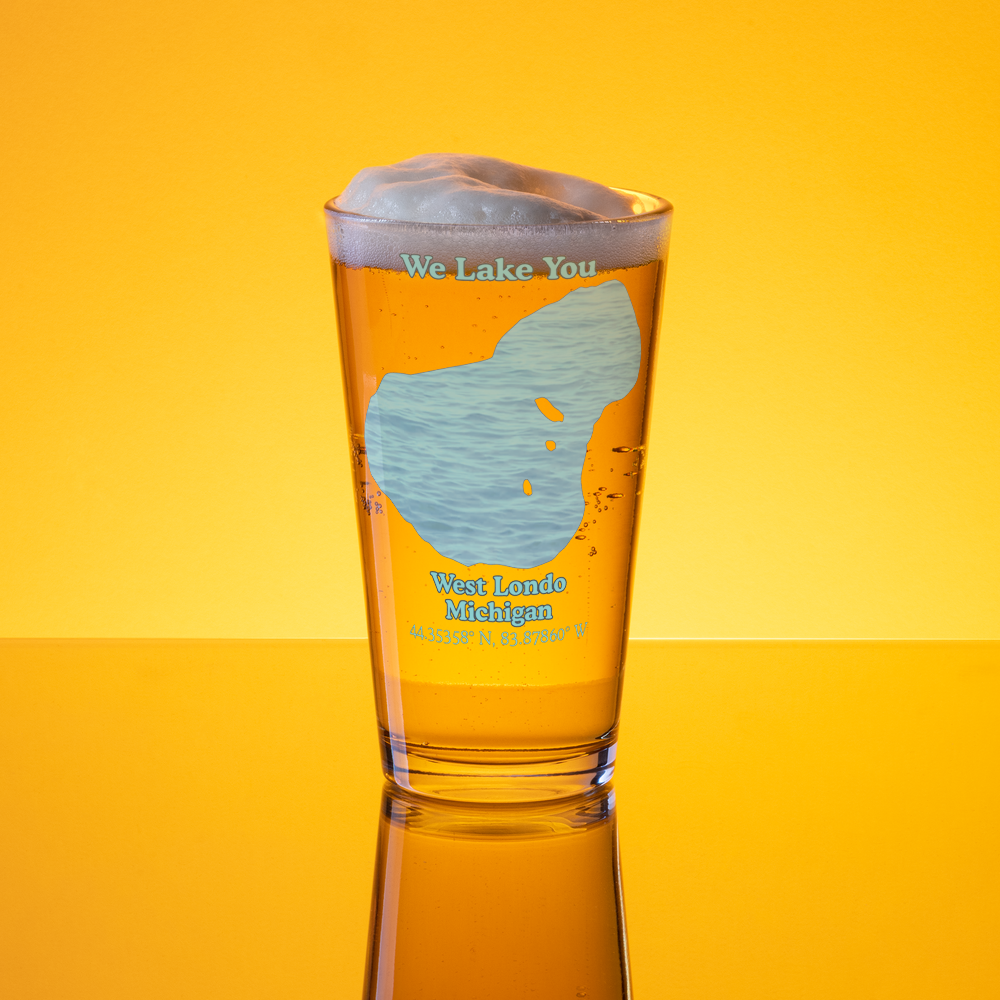 West Londo 16 oz Pint Glass