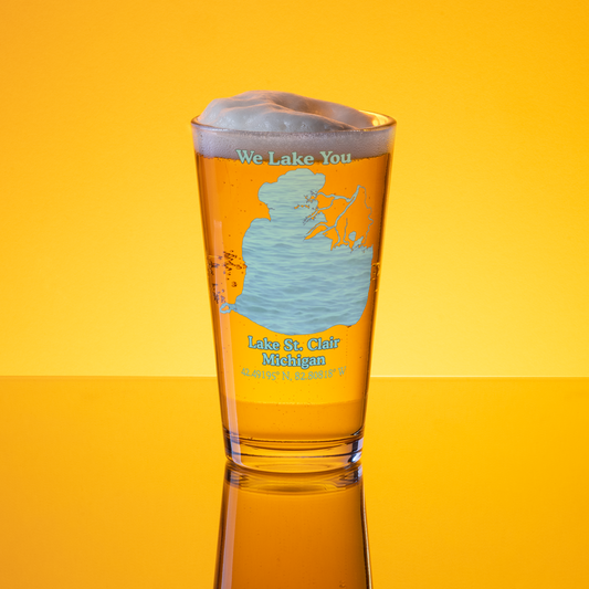 Lake St. Clair 16 oz Pint Glass