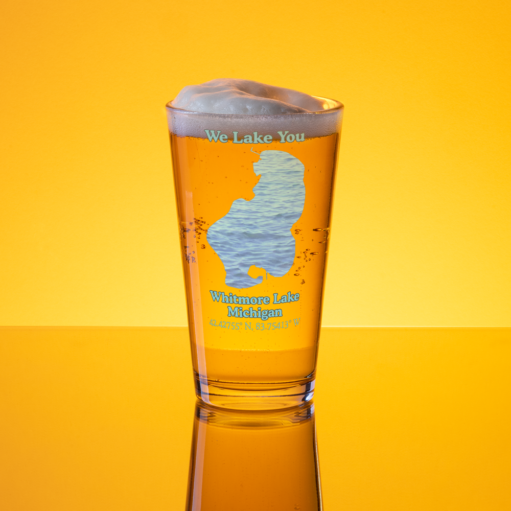 Whitmore Lake 16 oz Pint Glass