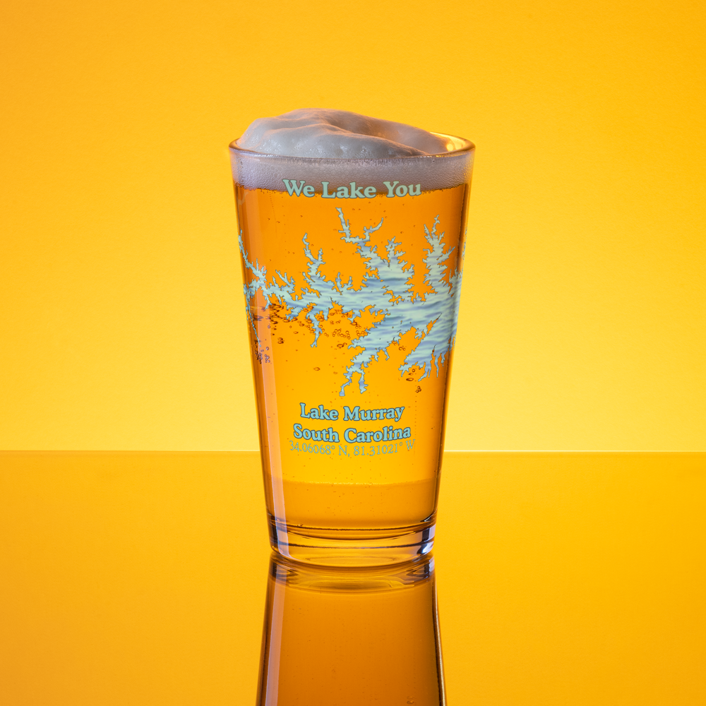Lake Murray 16 oz Pint Glass