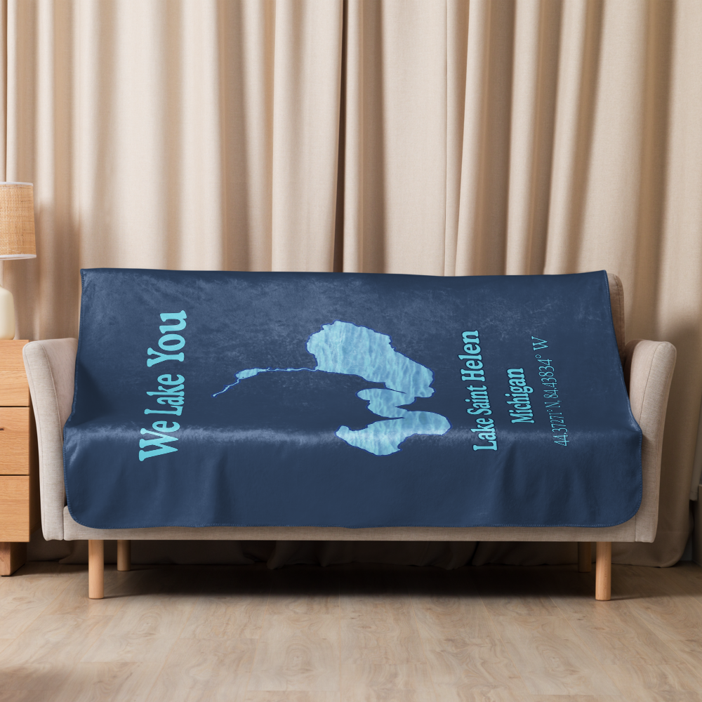 Lake Saint Helen Sherpa Blanket