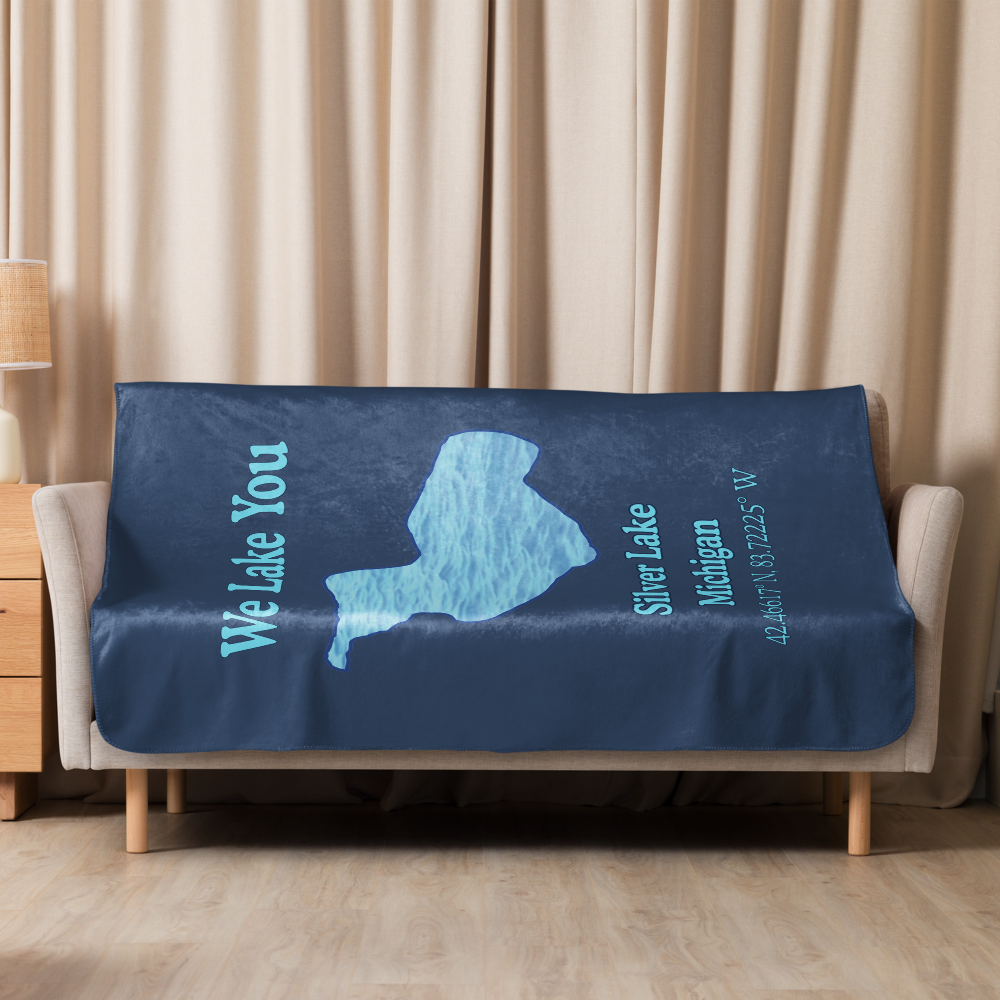 Silver Lake Sherpa Blanket
