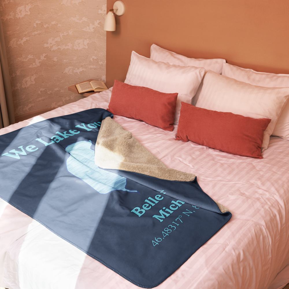 Belle Lakes Sherpa Blanket