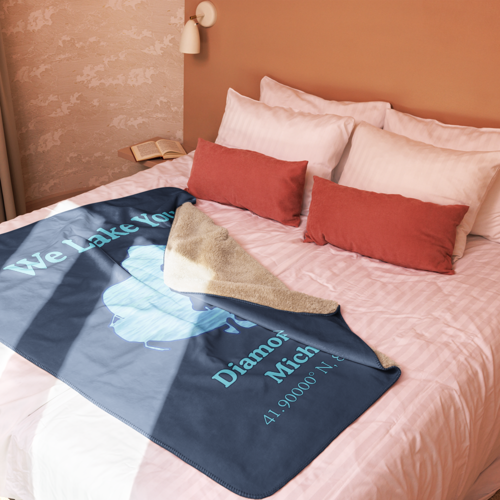 Diamond Lake Sherpa Blanket
