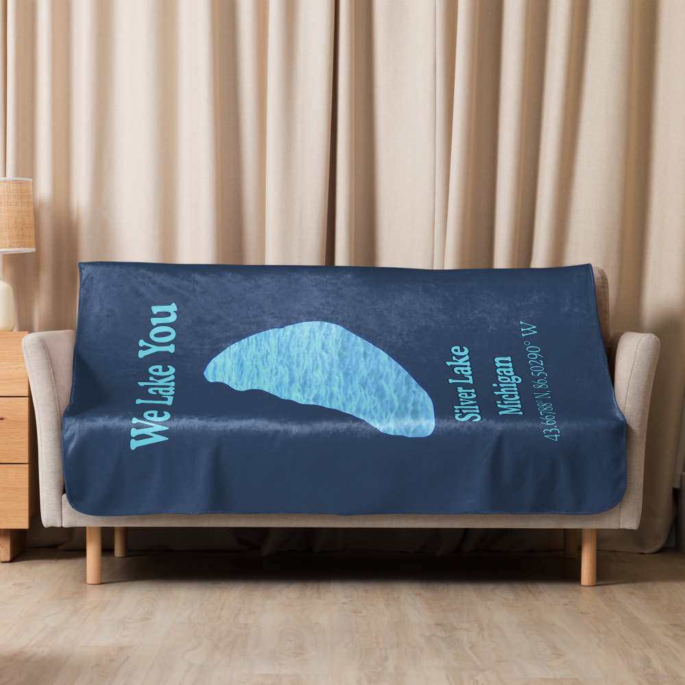 Silver Lake Sherpa Blanket