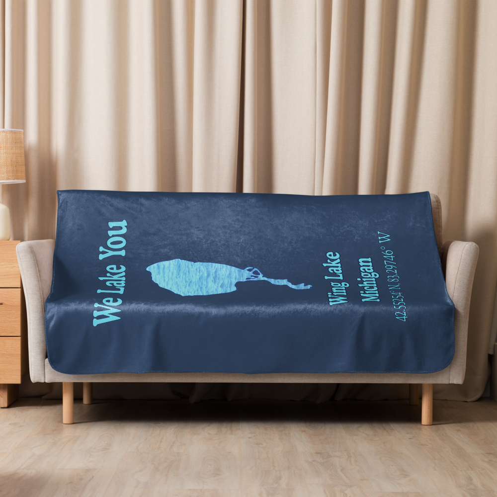 Wing Lake Sherpa Blanket