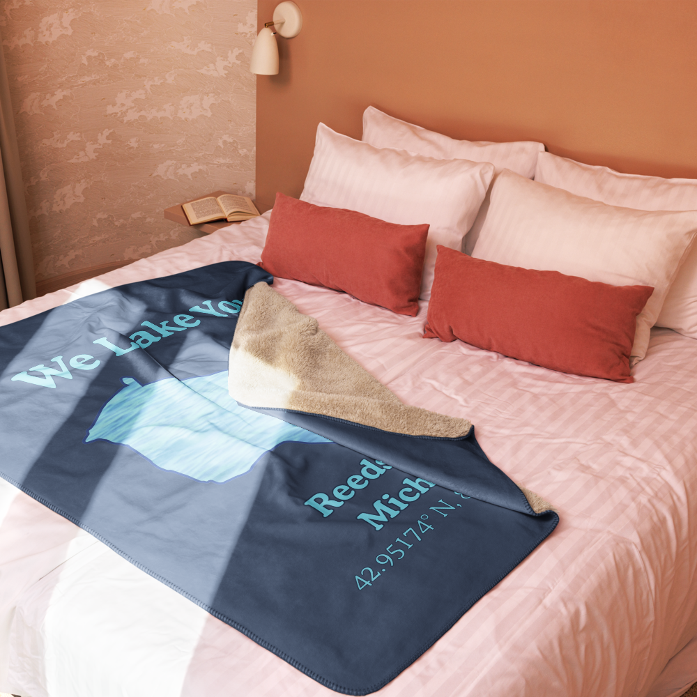 Reeds Lake Sherpa Blanket