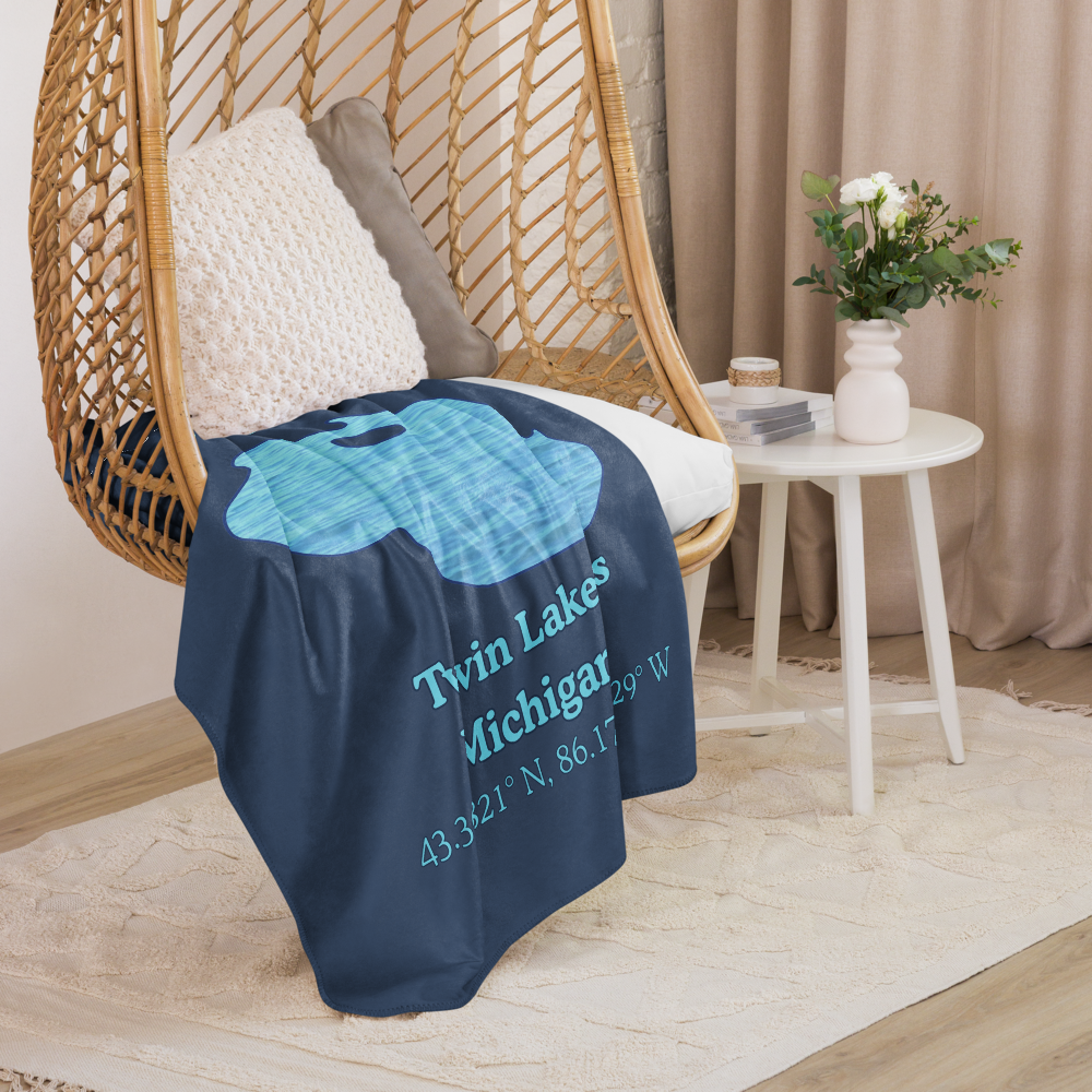 Twin Lakes Sherpa Blanket