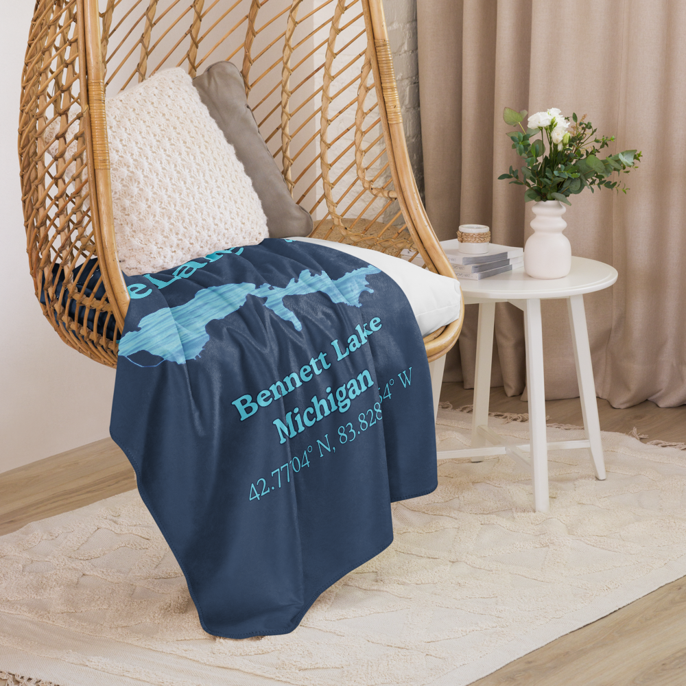 Bennett Lake Sherpa Blanket