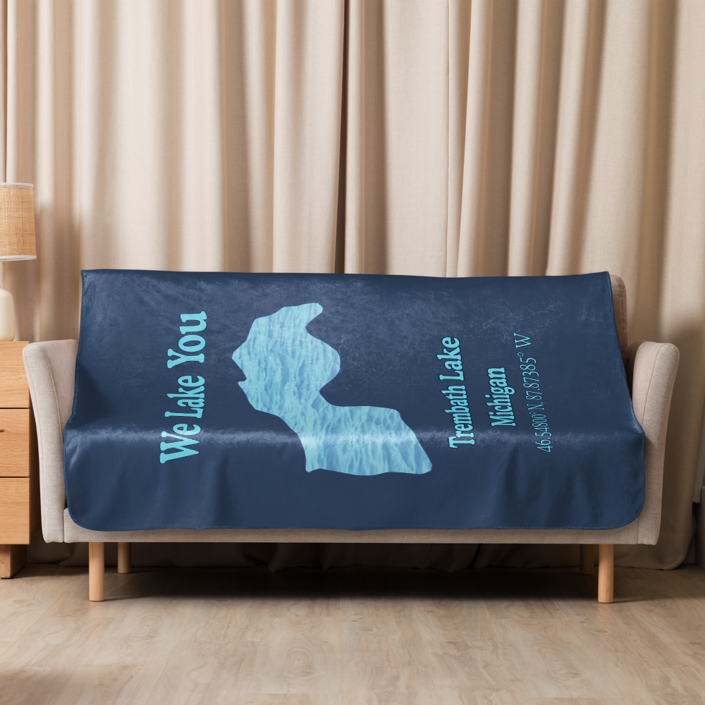 Trembath Lake Sherpa Blanket