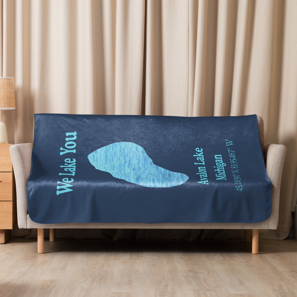 Avalon Lake Sherpa Blanket