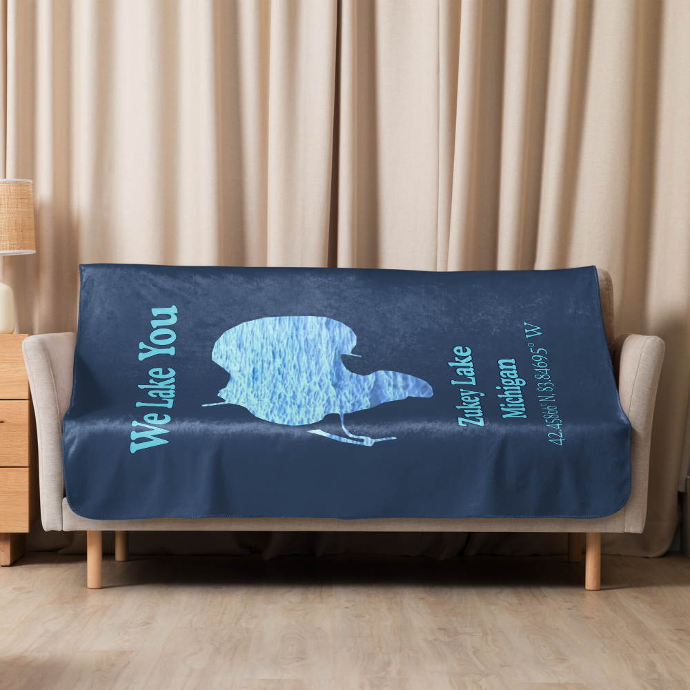 Zukey Lake Sherpa Blanket