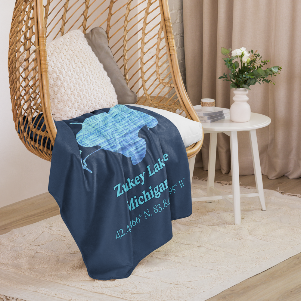Zukey Lake Sherpa Blanket