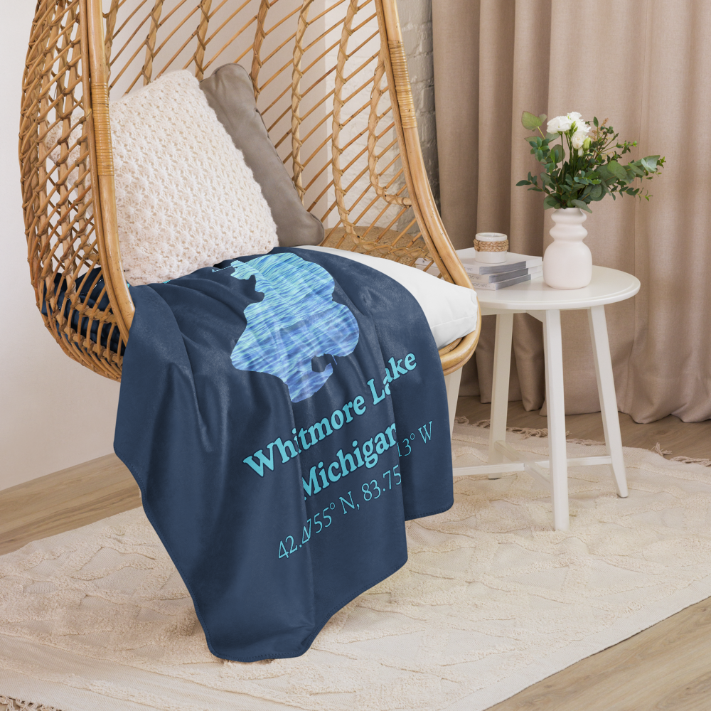 Whitmore Lake Sherpa Blanket