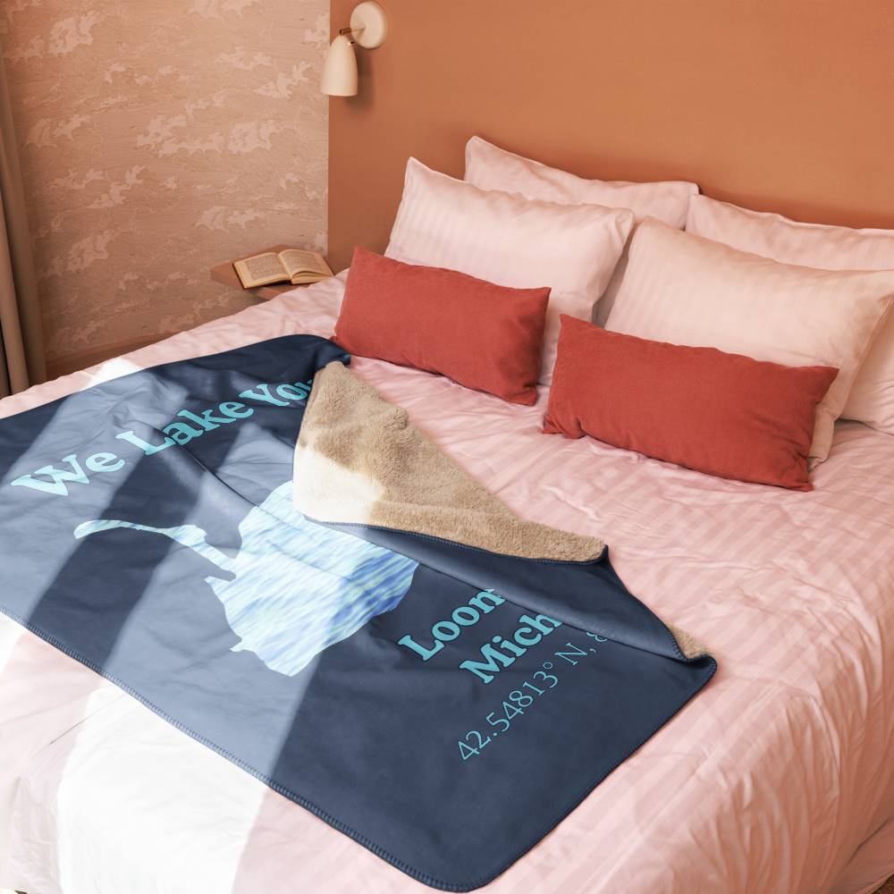 Loon Lake Sherpa Blanket