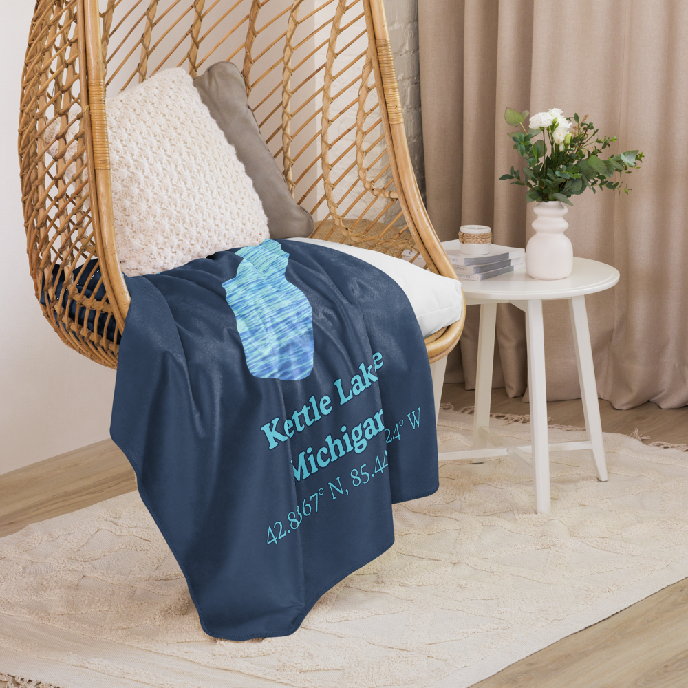 Kettle Lake Sherpa Blanket