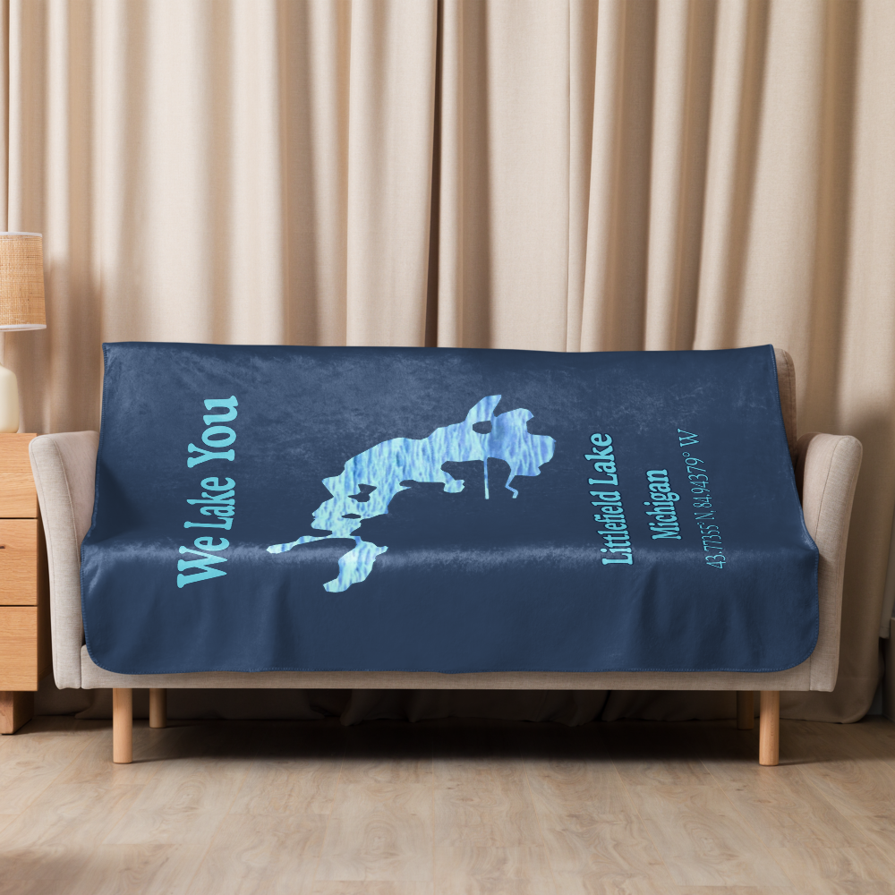 Littlefield Lake Sherpa Blanket