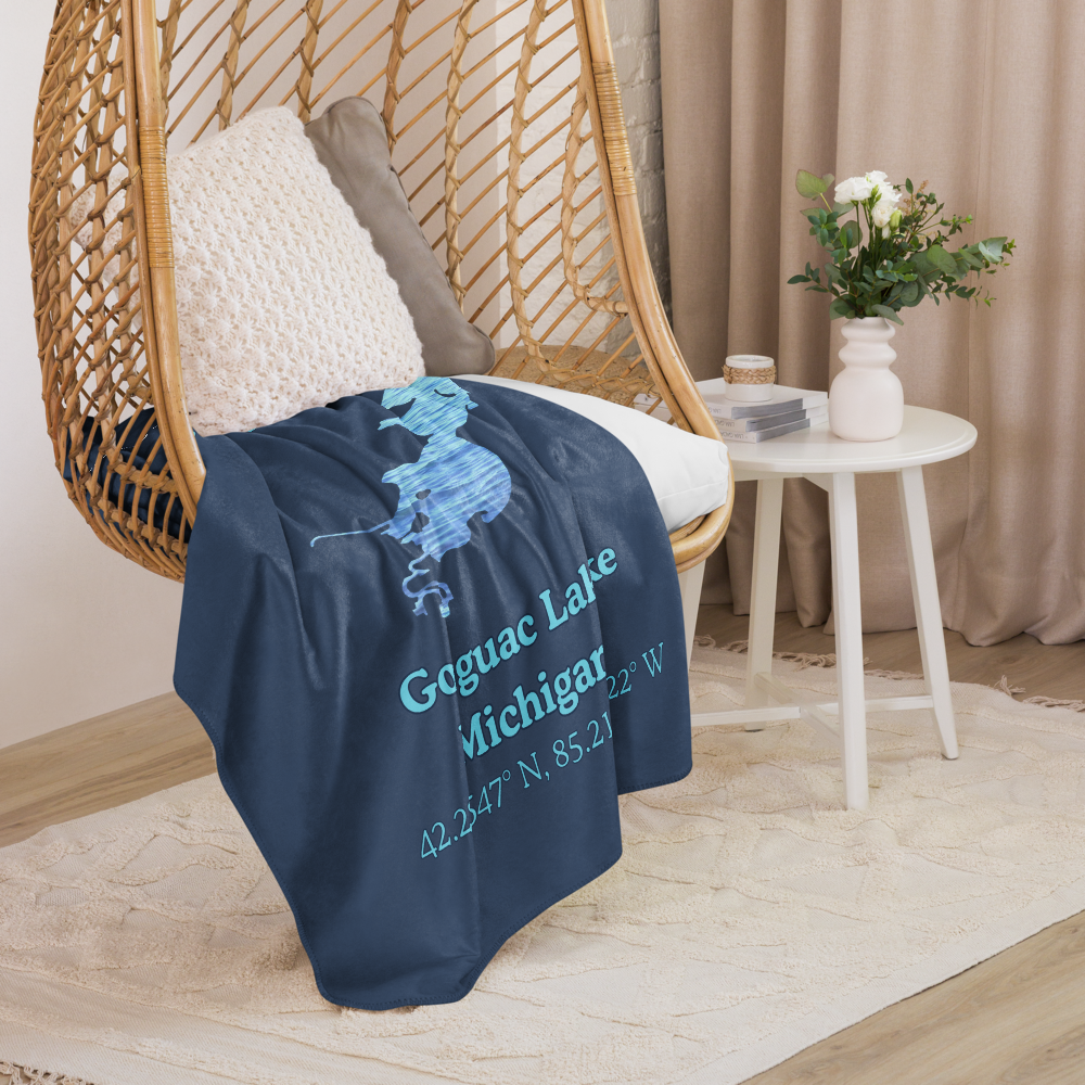Goguac Lake Sherpa Blanket