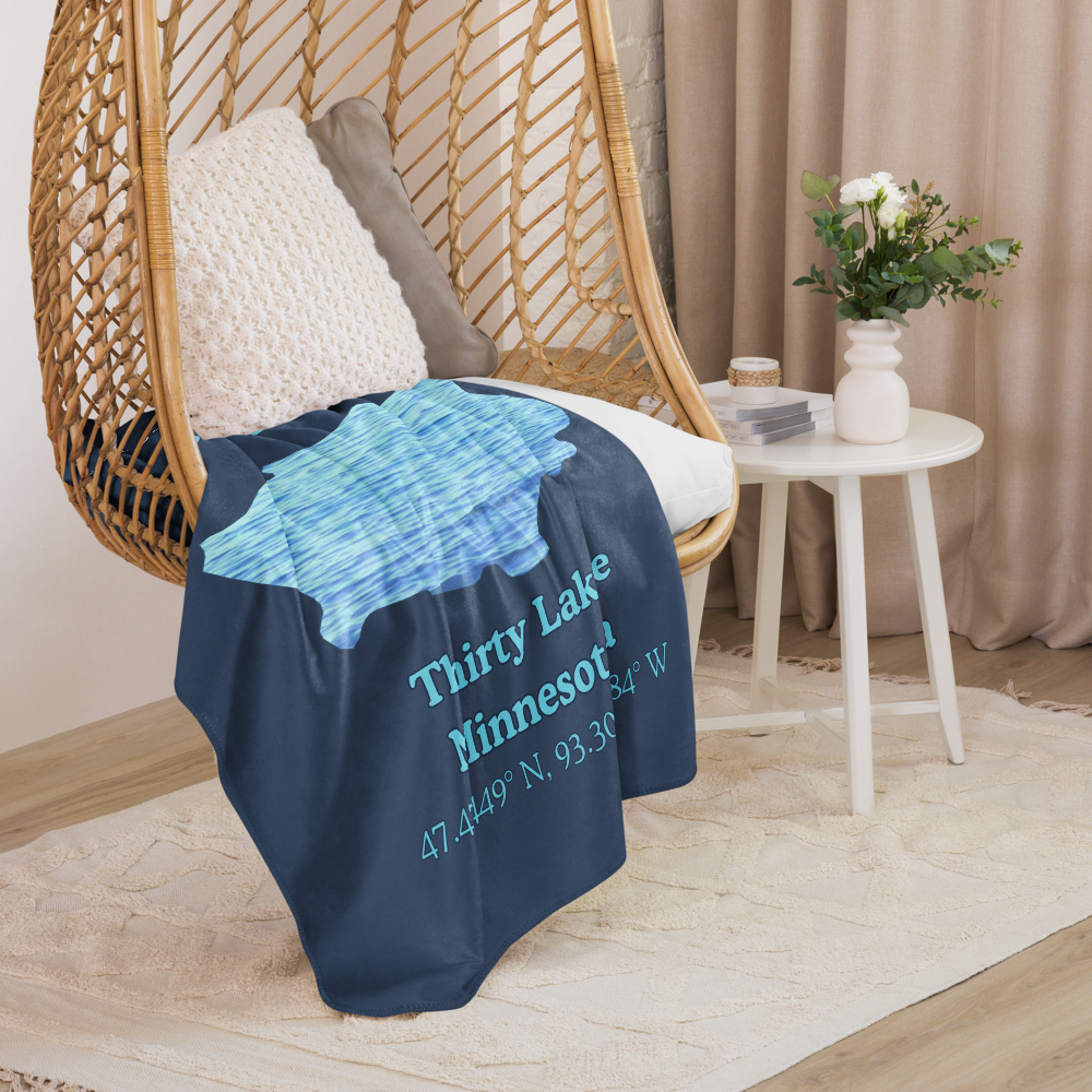 Thirty Lake Sherpa Blanket