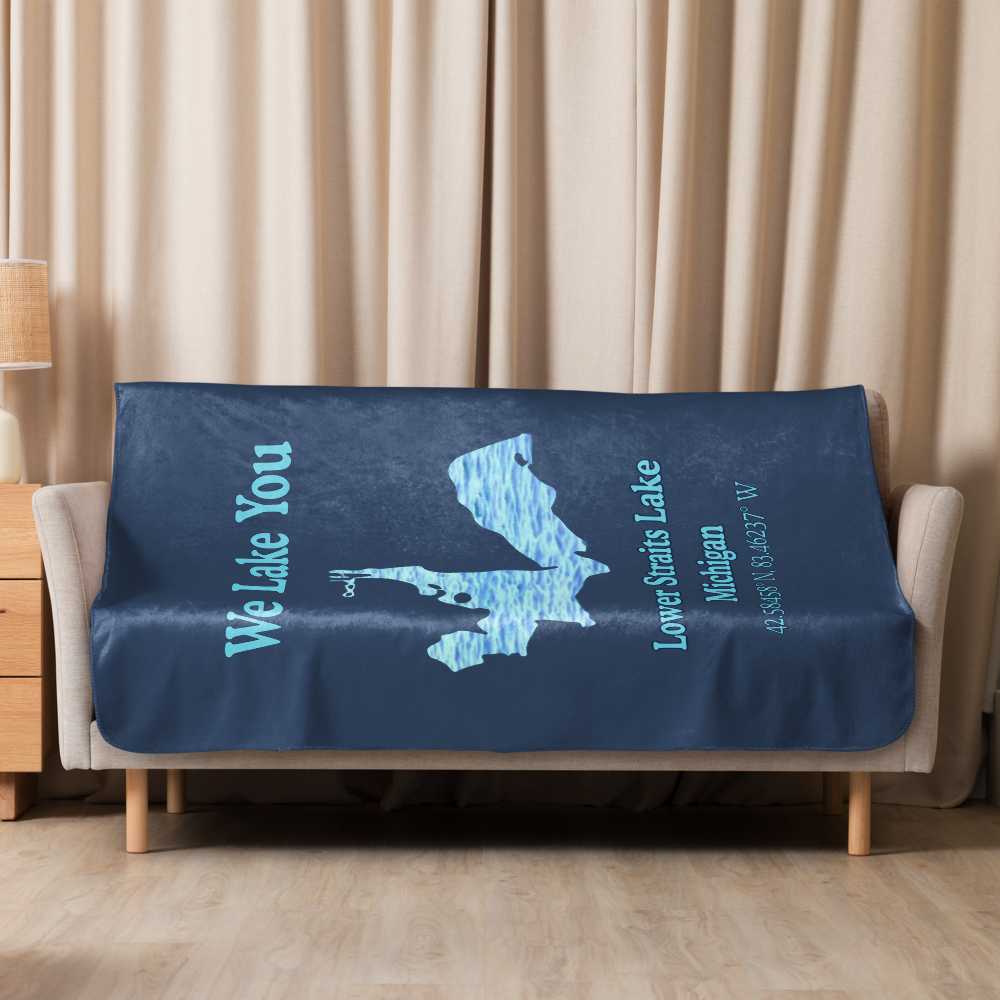 Lower Straits Lake Sherpa Blanket