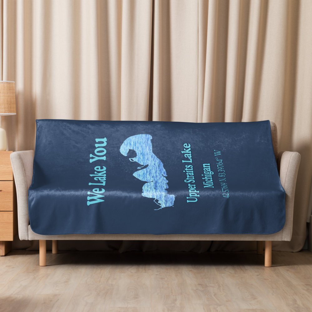 Upper Straits Lake Sherpa Blanket
