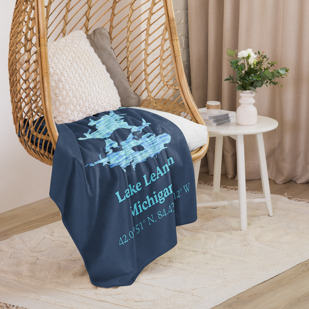 Lake LeAnn Sherpa Blanket