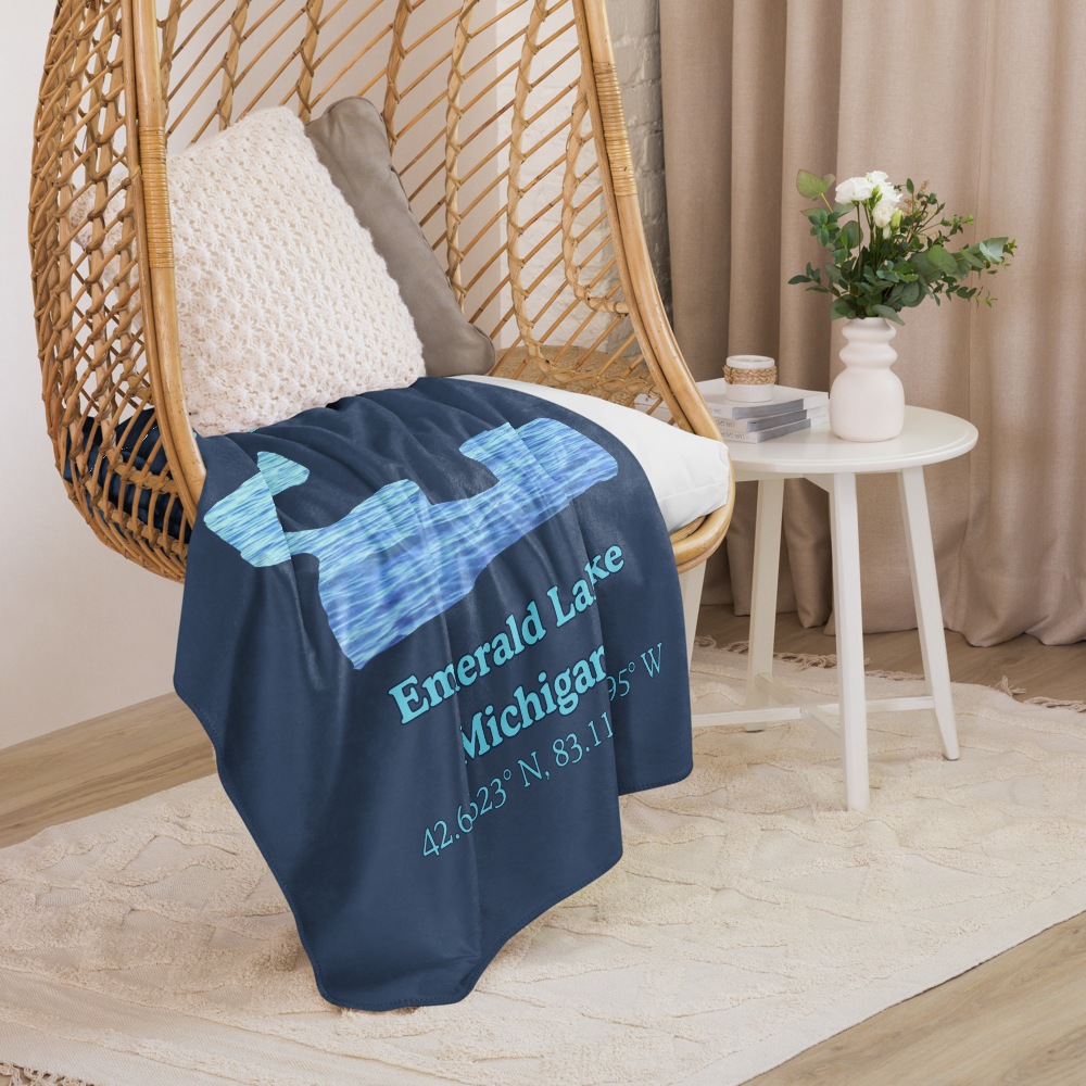 Emerald Lake Sherpa Blanket
