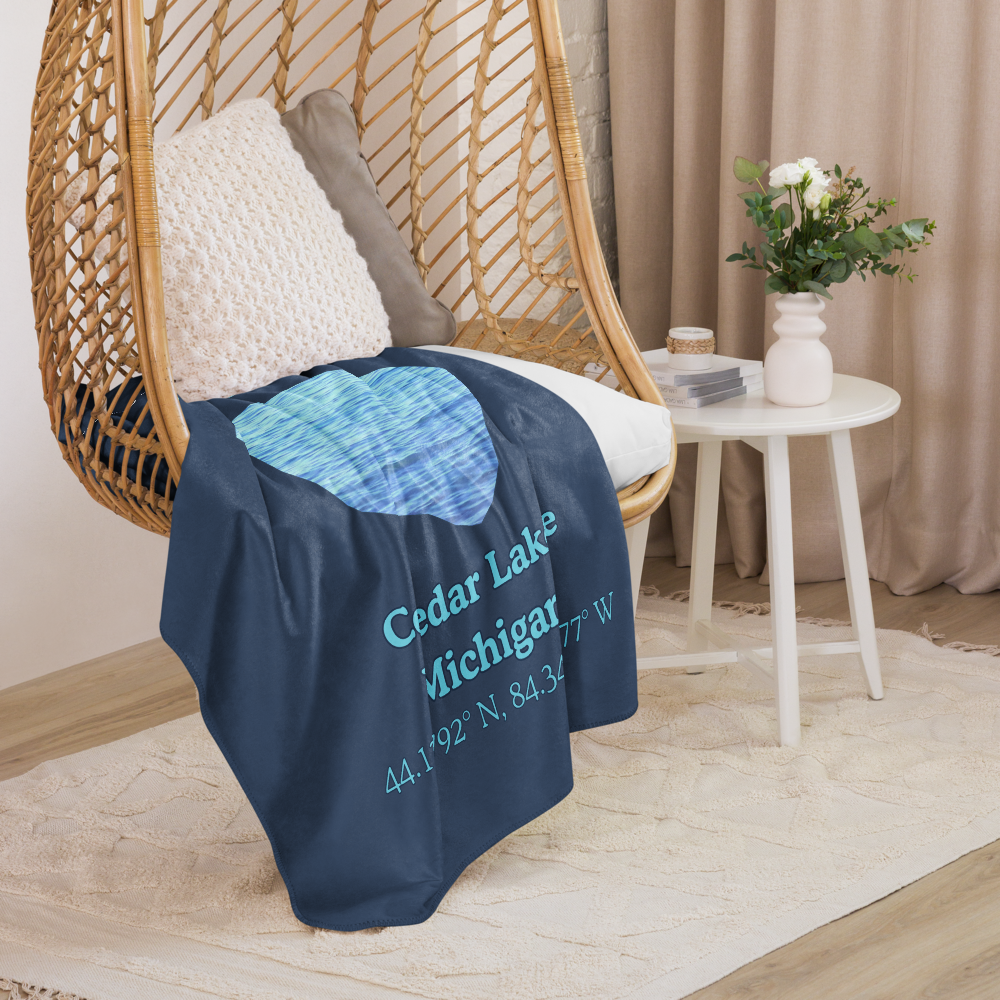 Cedar Lake Sherpa Blanket