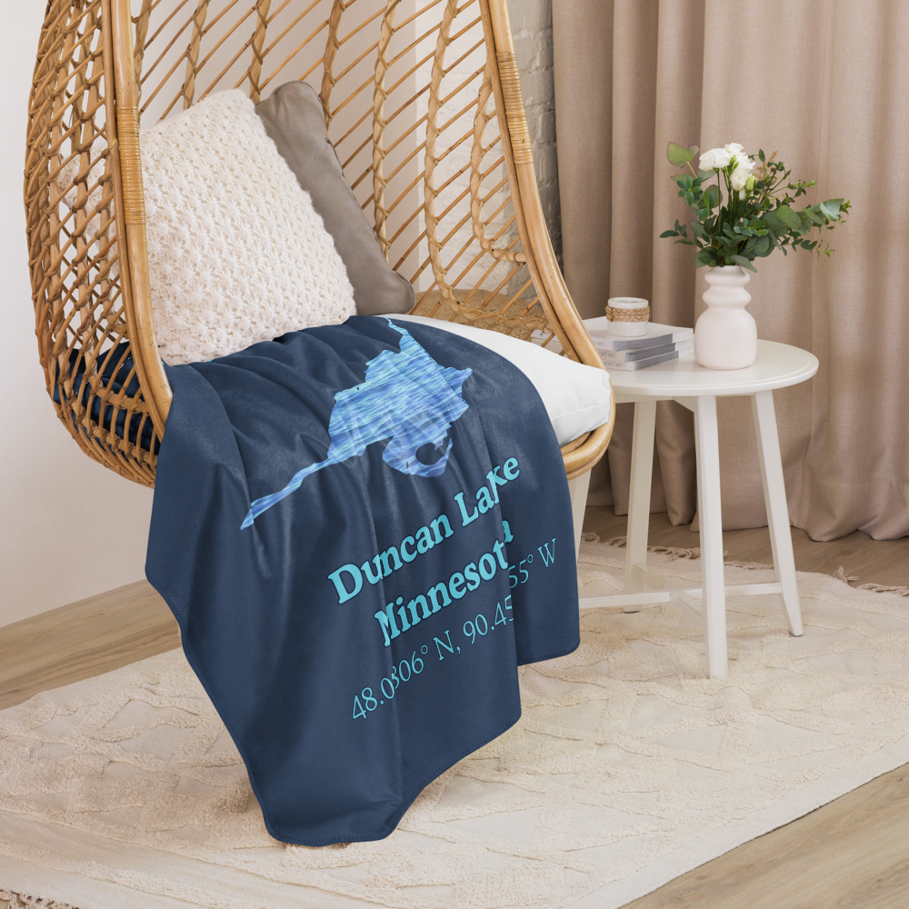 Duncan Lake Sherpa Blanket