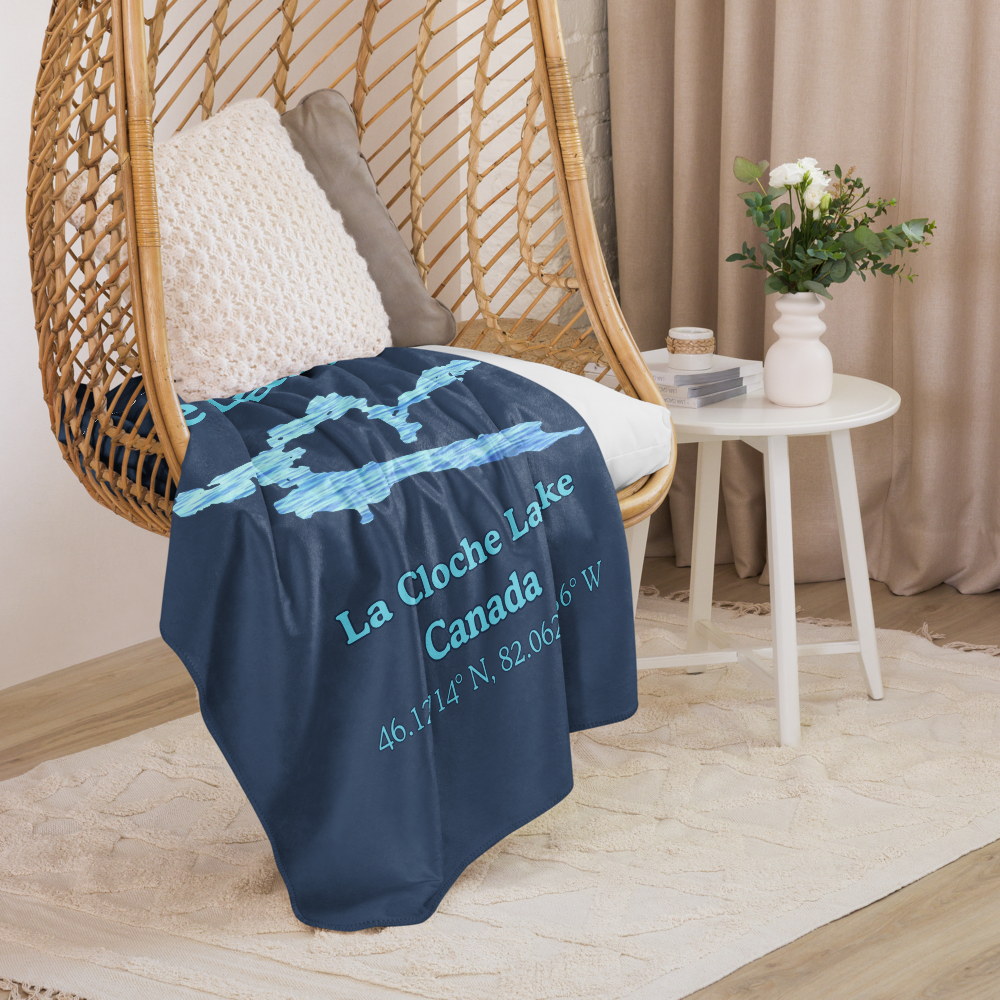 La Cloche Lake Sherpa Blanket