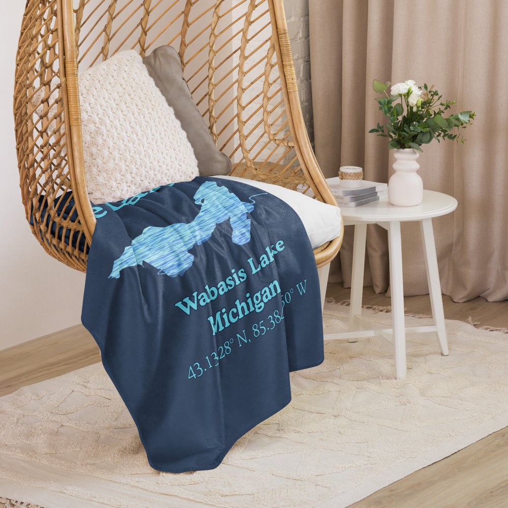Wabasis Lake Sherpa Blanket