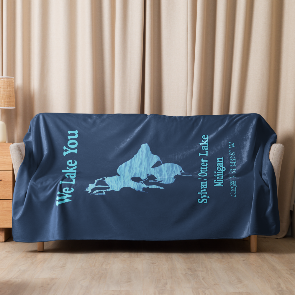 Sylvan / Otter Lake Sherpa Blanket
