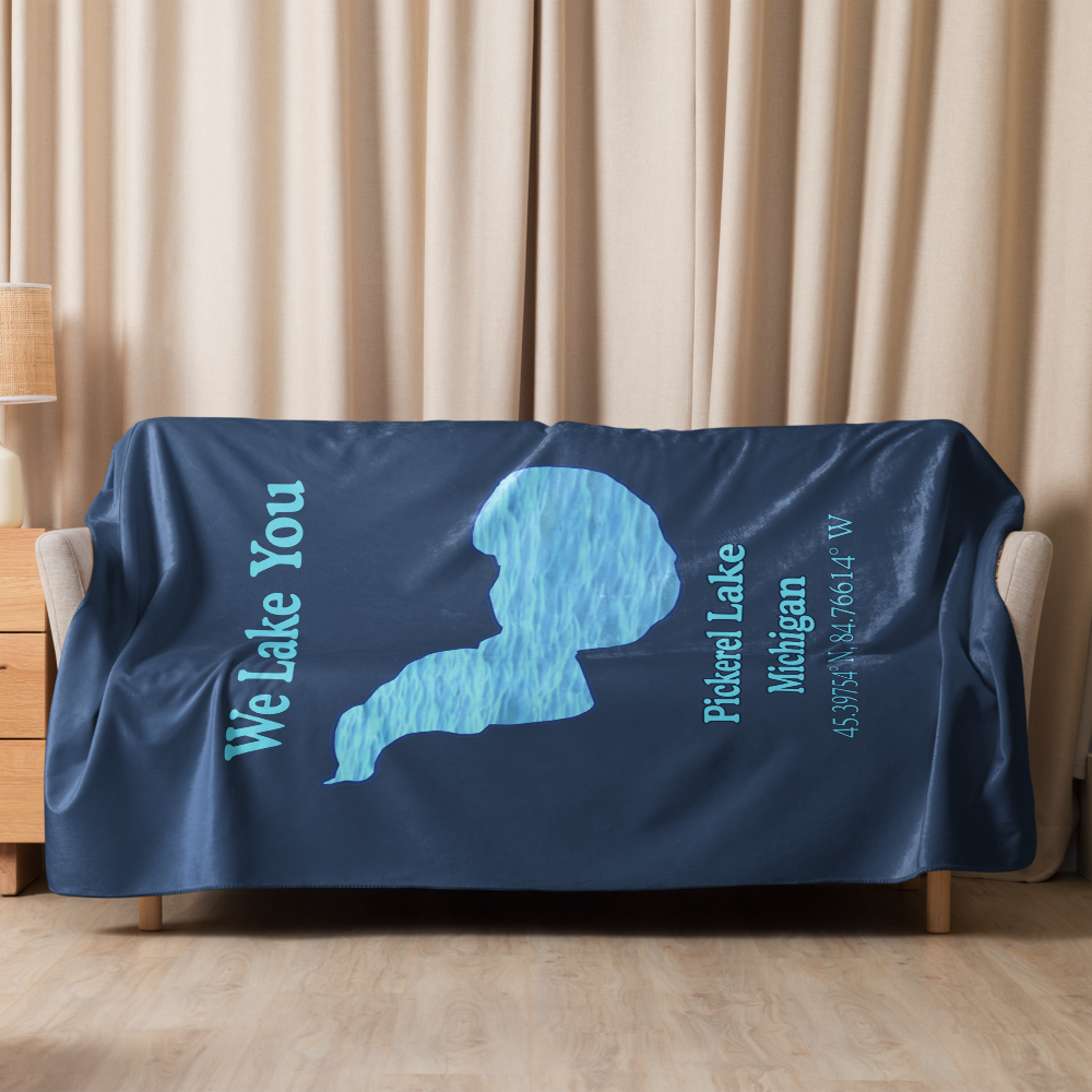 Pickerel Lake Sherpa Blanket
