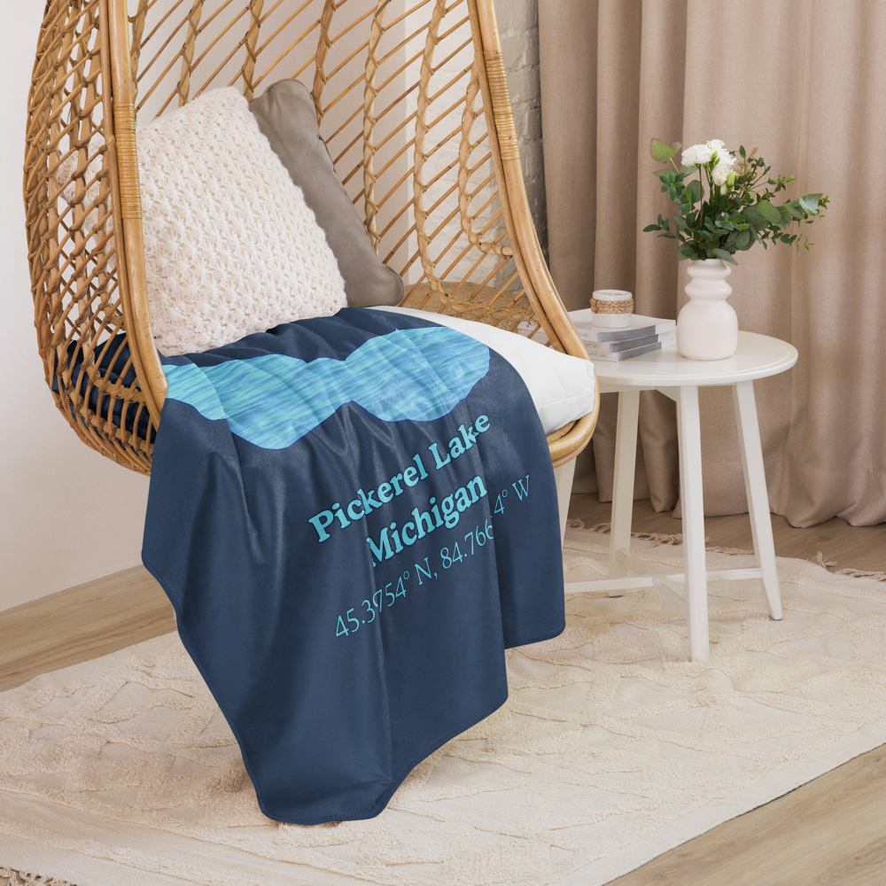 Pickerel Lake Sherpa Blanket