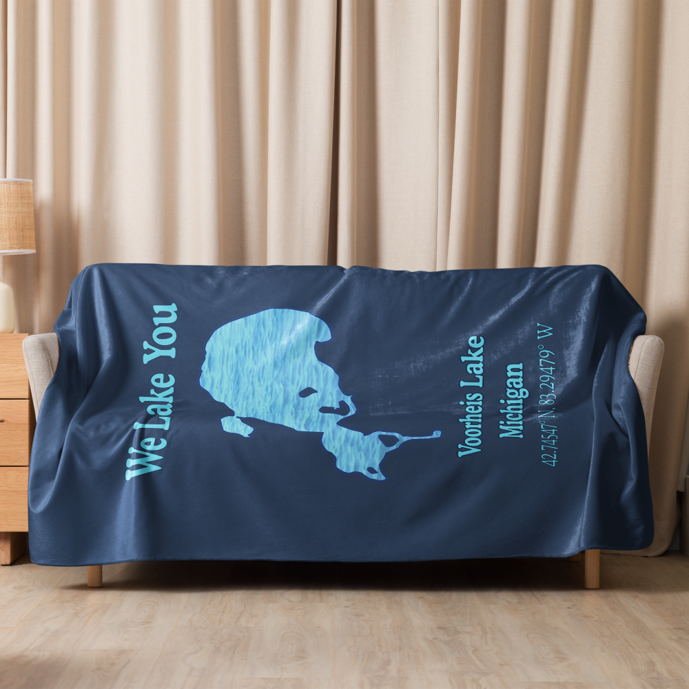 Voorheis Lake Sherpa Blanket