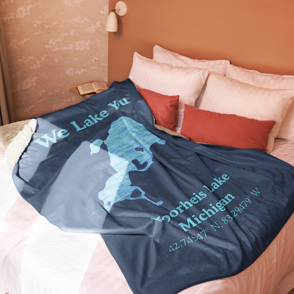Voorheis Lake Sherpa Blanket