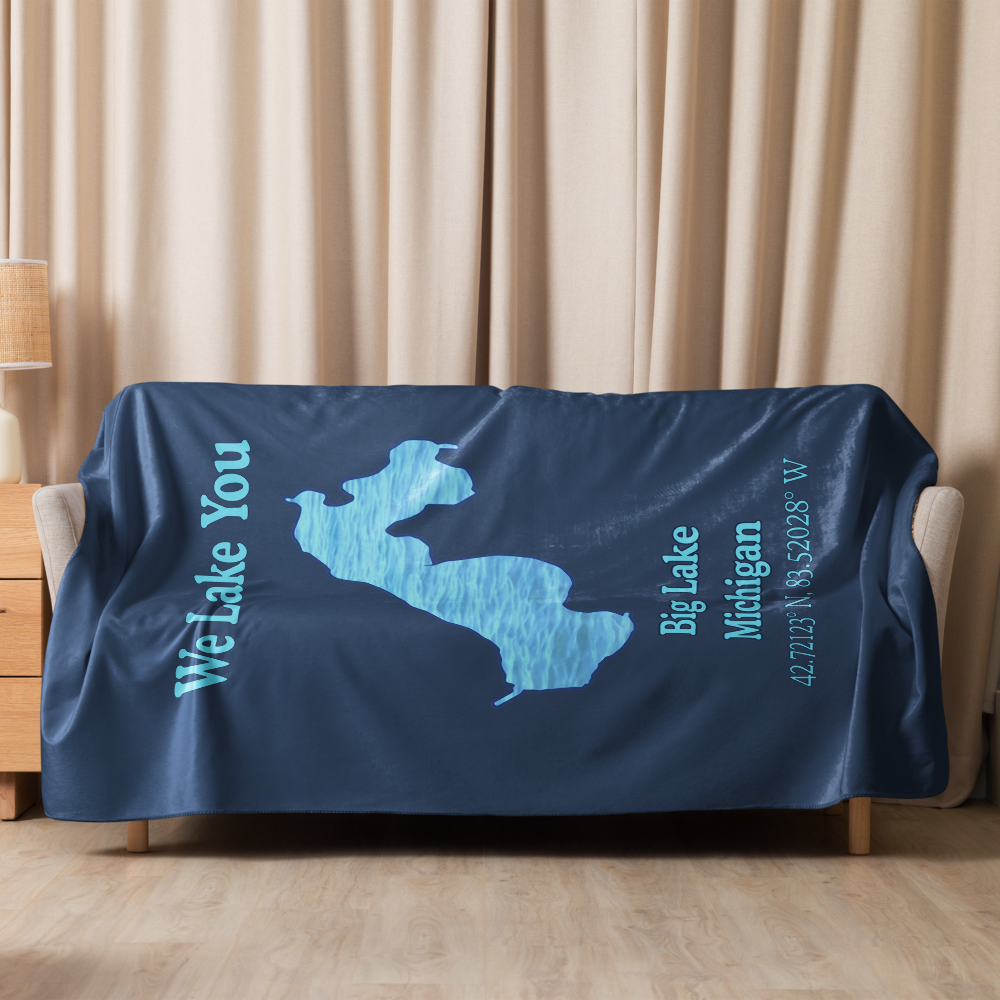 Big Lake Sherpa Blanket