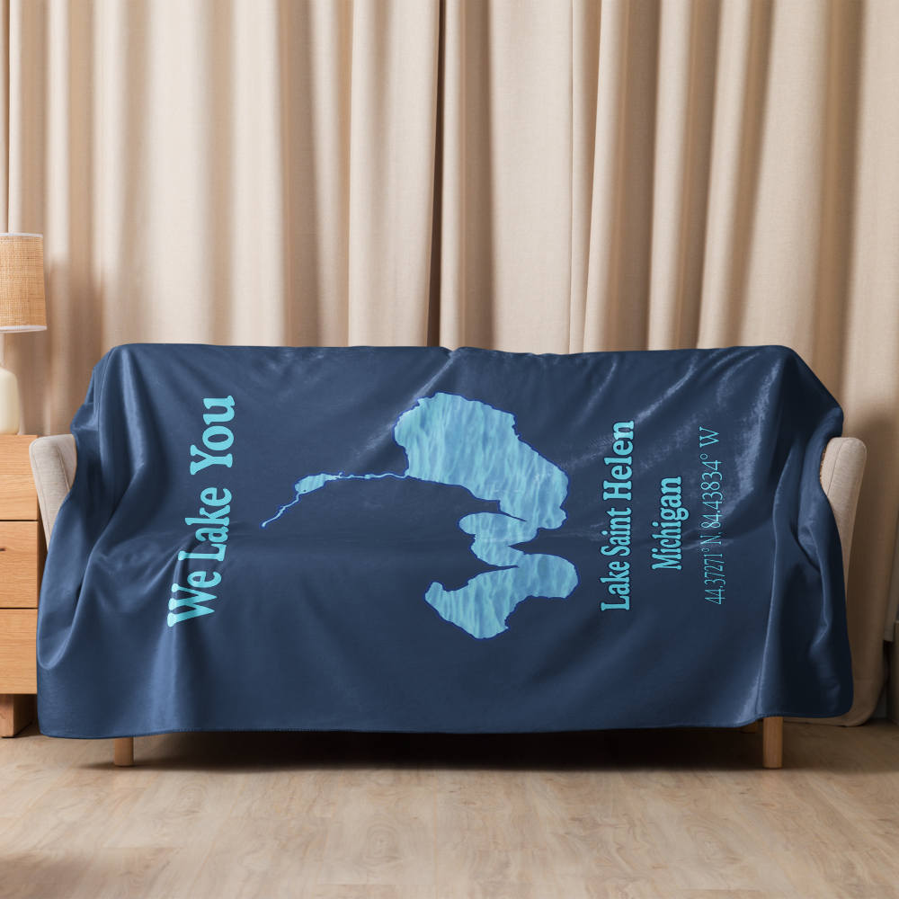 Lake Saint Helen Sherpa Blanket