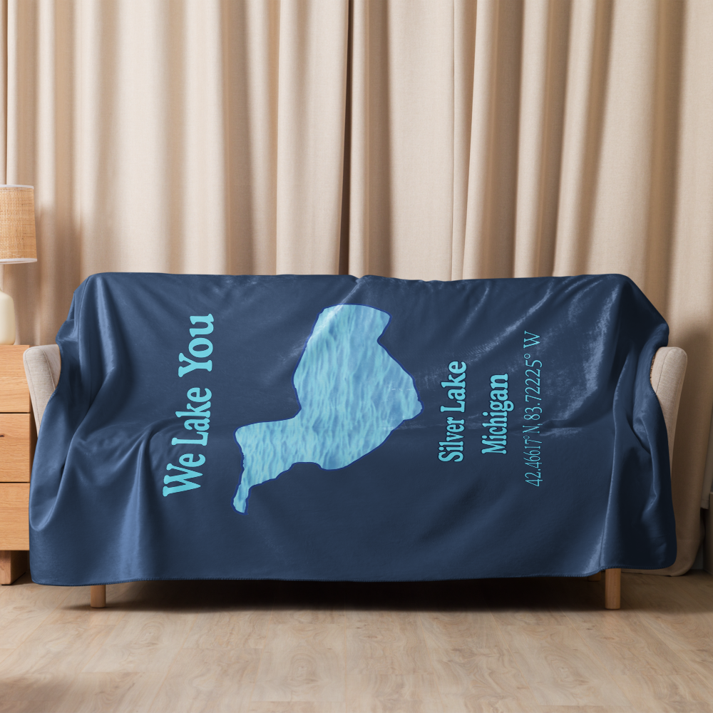 Silver Lake Sherpa Blanket