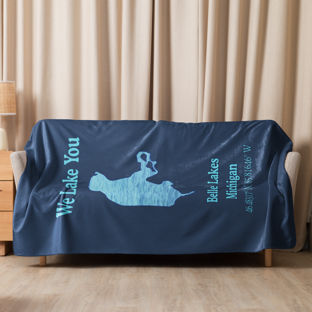 Belle Lakes Sherpa Blanket