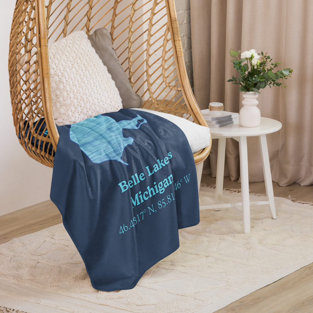 Belle Lakes Sherpa Blanket